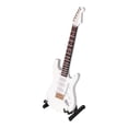 thumbnail image 3 of Modèle de Guitare Basse Électrique, Réplique Réaliste Mini Guitare de Maison de Poupée avec Support pour Maison de Poupée, 3 of 7