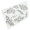 thumbnail image 4 of Body  Sticker Temporary  Stickers  Stickers Fake  Stickers Temporary  Women Waterproof Flower Long Lasting Body Fake  Stickers, 4 of 8