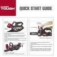 Hyper Tough 20V 4.0Ah Battery Powered 12" Brushless Chainsaw, HT22401