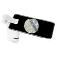 thumbnail image 1 of Microscopio De Bolsillo Con Luz LED, Microscopio LED Desmontable Para Teléfono Móvil 300x-350x Luz De 2 Niveles Ajustable Pequeño Universal Para Uso Industrial, 1 of 7