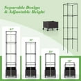 thumbnail image 5 of Costway 2 PCS 67" Planter Raised Garden Bed with Planter Box &Trellis Adjustable Height, 5 of 10