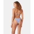thumbnail image 6 of Roxy Stripe Out Reversible Tiki Tri - Size Xs - Color: Bijou Blue, 6 of 7