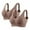 Coffee, variant on Leey-World Womens Sports Brasmultipack Womens Sports Bras for Women Light Support Padded Workout Bras for Women Supportive Seamless Women's Wireless Yoga Bra Beige,L