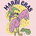thumbnail image 2 of CafePress - Mardi Gras Flamingo Long Sleeve T Shirt - Long Sleeve Infant T-Shirt, 2 of 2