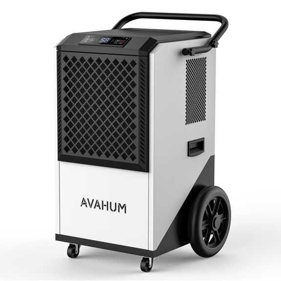 AVAHUM 250 Pints Commercial Dehumidifier, 70 Pint DOE for 1750 sq. ft, Industrial Dehumidifier for Basements and Warehouses