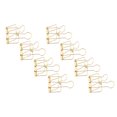 thumbnail image 4 of Paper Clamps, Wire Binder Clips Strong Clamping 30Pcs Durable Metal  For Home Gold,Rose Gold,Purple, 4 of 8