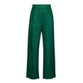 thumbnail image 1 of SUNSIOM Pantalon Large pour Femmes, Surface Décorée à Sequins, Taille Haute Élastique pour Femme, 1 of 5