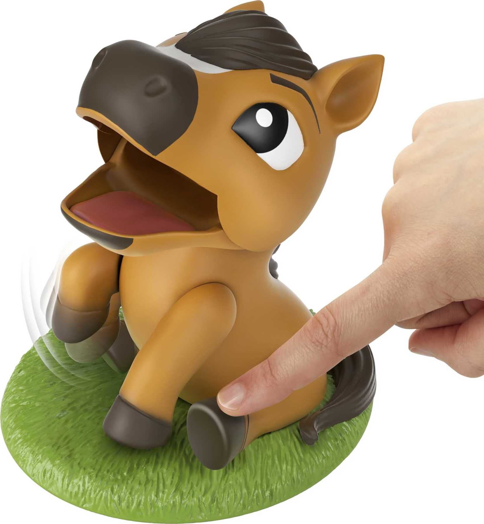 Dreamworks Spirit Untamed Spirit Stackin' Apples Kids Game, Treat Stacking Game with Hungry Horse