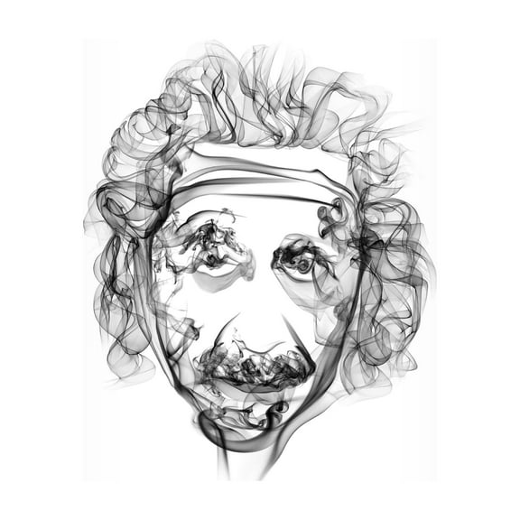 Trademark Fine Art 'Einstein' Canvas Art by Octavian Mielu
