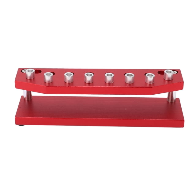 Screwdriver Stand 8 Holes Aluminum Alloy Tweezers Storage Rack Lightweight Portable Screwdriver Holder for Repair Shop