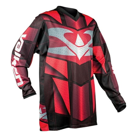 Distortion Paintball Jersey - Valken Fate EXO Paintball Jersey - Red
