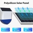 thumbnail image 3 of NEO Graffiti Smart Audible Alarm ZigBee Outdoor Sound and Light Alarm Waterproof Solar Sound Light Alarms, 3 of 5