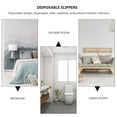 thumbnail image 6 of WASHWEPE Salon Disposable Slippers Lightweight 20Pairs 10.2In, 6 of 10