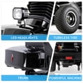 thumbnail image 5 of Xlluproid Heavy Duty 4 Wheel Mobility Scooter for Seniors & Adults,500W Motor,10MPH Max Speed,Stepless Speed & Drum Brake,20°Hill Climbing,USB Port,Remote Key,Adjustable Seat,Black, 5 of 8