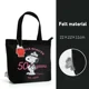 thumbnail image 1 of Bolso de mano de fieltro con dibujos animados de Snoopy, bolsa de almacenamiento periférica miscelánea de dibujos animados, bolsa de almuerzo portátil, regalo de vacaciones para amigos y niños, 1 of 6