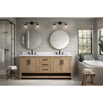 Venice 72" Bathroom Vanity Oak Gray Finish