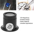 thumbnail image 4 of 10X Magnifying Jewelers Loupe Magnifying Glass, Portable Monocle Eye  Magnifying Watchmakers Repair Tool, Accurate Instrument With Plastic Material, Versatile Applications, 4 of 8