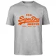 thumbnail image 2 of Camiseta de verano retro con letras simples para hombre, 100 % algodón, cómoda, transpirable, informal, a la moda, ropa de calle para exteriores para hombre, 2 of 5