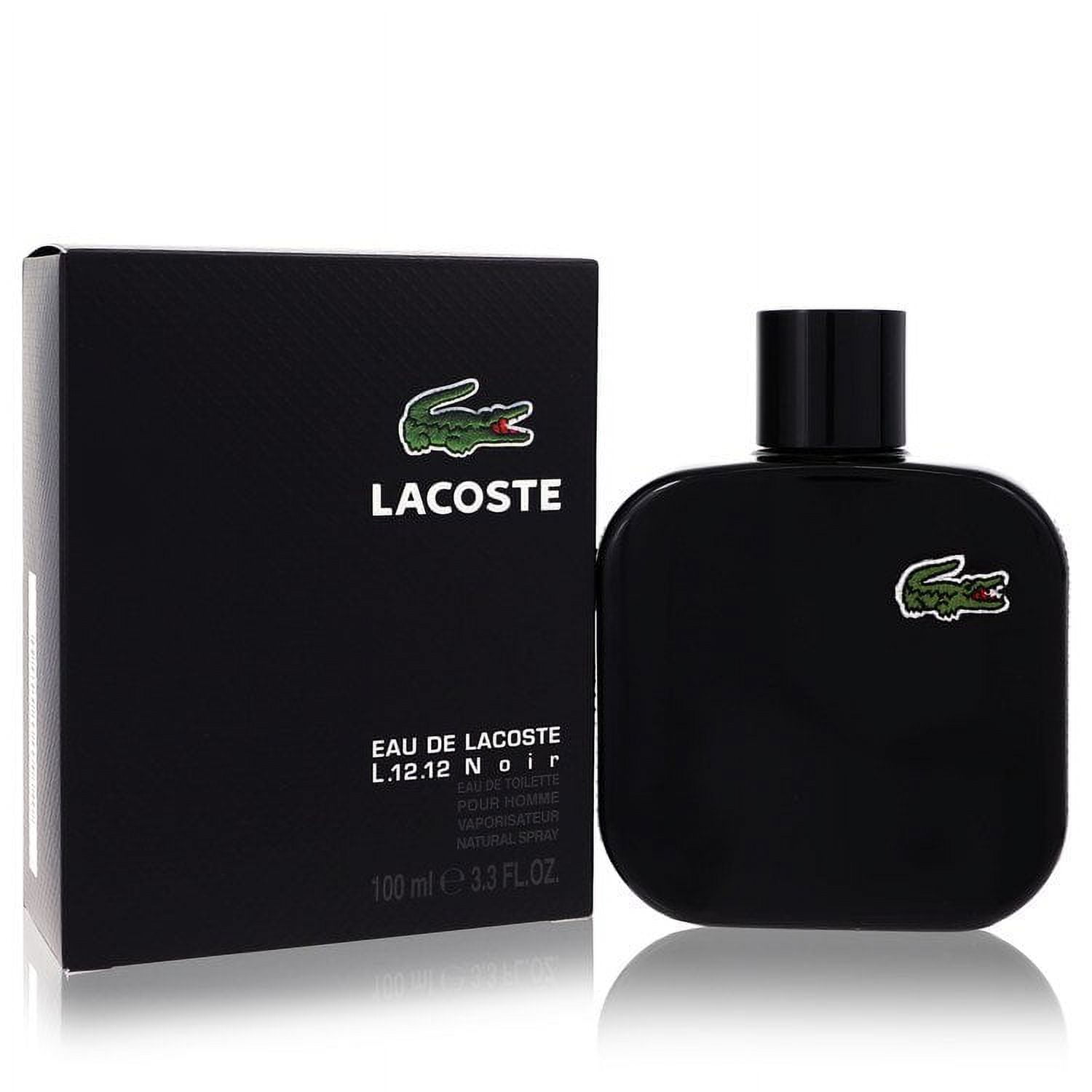 ⭐︎未開封⭐︎LACOSTE Eau de Lacoste L.12.12 NOIR Lacoste Eau De Lacoste L.12.12 Noir, 3.3 oz EDT Spray, Masculine