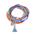 thumbnail image 4 of Tobilleras con de Boho, joyería para pies, accesorios elásticos de múltiples capas de moda, cadena de pie colorida, tobillos de para 10 piezas Yinane Tobillera con cuentas, 4 of 8