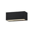 thumbnail image 2 of E23219-BK ET2 Lighting Blok - 12W 2 LED Outdoor Wall Mount-3.75 Inch Tall and 9 Inch Wide-Black Finish, 2 of 5