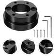 thumbnail image 4 of Miangastore Racing Cars Steering Wheel Adapter Plate Metal Steering Wheel Adapter Modified Part, 4 of 8