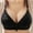 Black, variant on Samickarr Wireless Support Bras for Women Full Coverage Gathered Up Lingerie Dot Minimizer Bras Thin Breathable Adjustable Shoulder Strap Daily Bralettes