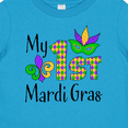 thumbnail image 4 of Inktastic My 1st Mardi Gras with Mask Boys or Girls Baby T-Shirt, 4 of 5