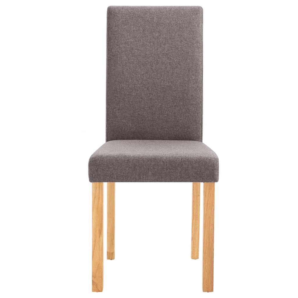 Kepooman Modern Dinner Chairs with Armrest and Wood Legs for for Kitchen Living Room, Set of 2, Brown Kepooman Modern Dinner Chairs with Armrest and Wood Legs for for Kitchen Living Room, Set of 2, Brown