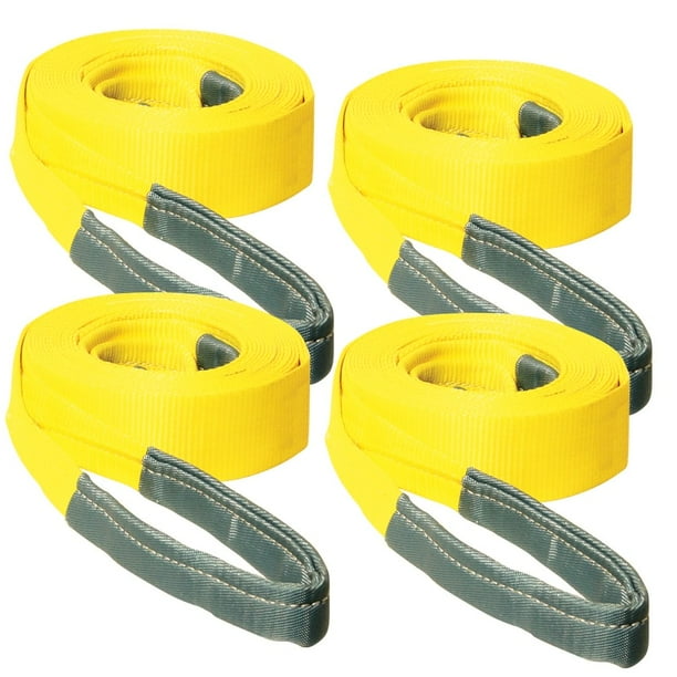 VULCAN Tow Strap Kit Medium Duty 7,500 Pound Towing Capacity