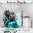 thumbnail image 2 of BadyminCSL Valentines Day Ornaments 20CM Flat Acrylic Standee - Various Fairies Elves Goddesses Valentine's Day Decor Home Decoration Stand, 2 of 2