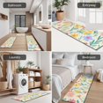 thumbnail image 5 of Pioneer Flower Floral Print Pattern Kitchen Rugs Sets Of 3,Kitchen Runner Rugs Non Skid Washable,Decorative Kitchen Floor Mats for Kitchen,Sink,Laundry,17"x30"+ 17"x47" + 17"x59", 5 of 6