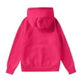 thumbnail image 4 of ManxiVoo Y2K Women Oversized Pullover Hoodie with Soft Cat Ears and Pockets Loose Long Sleeve Cozy Sweatshirt XL Size Hot Pink, 4 of 9