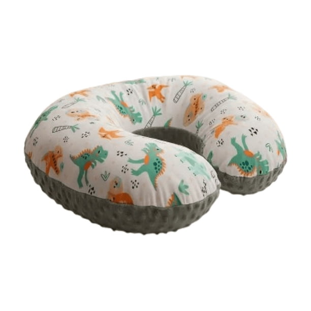 Almohada Embarazo Y Lactancia Bebe Cojín Maternidad Amamanta Dinosaurio Green Malubero