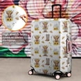 thumbnail image 4 of Highland Cow Sunflower Hat Boot Pattern Luggage Cover Fashion Suitcase Cover Baggage Covers Fit 25-28 Inch Luggage (Go Travel), 4 of 5