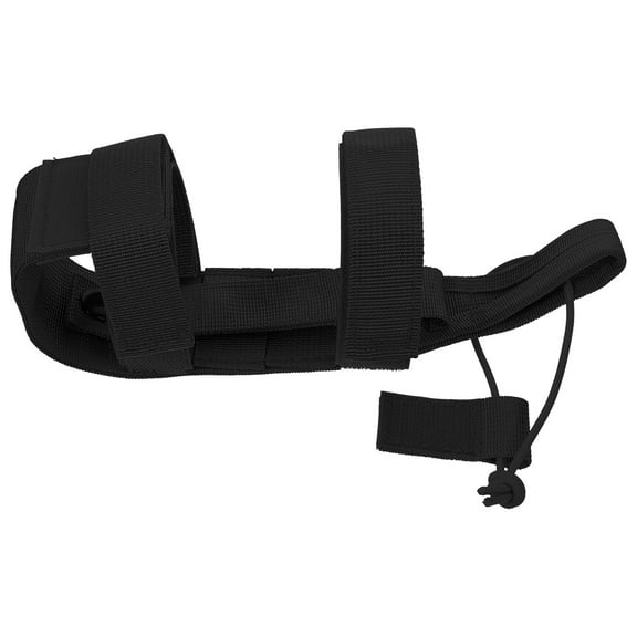 WRITWAA Water Bottle Carrier Strap Lightweight Sports Bottle Sleeve Black 8.3×6.7×0.1in