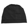 thumbnail image 5 of MSJUHEG Head Coverings,Turbans,Head Scarf,Hair Scarves,Chemo Hats,Head Hat Cap Ethnic Pre Tied Braid Hair Cover Wrap Turban Headwear Hat Black One Size, 5 of 5