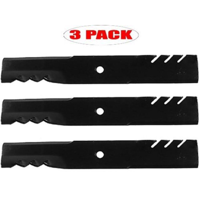 96-344 (3 Pack) Bobcat Gator Mulcher 3-In-1 Hi Lift Replacement Lawn Mower Blade 18-Inch, Sold on Walmart By Oregon