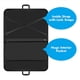 thumbnail image 4 of 2X Caja de Cartera de Arte Negro Estuche de Transporte de Artista Estuche para Carteras de Artistas con Correa para El Hombro (19X14.7X1.5 Pulgadas), 4 of 5