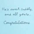 thumbnail image 3 of Hallmark Signature Baby Shower Card for Baby Boy (Elephant with Balloon), 3 of 6