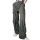 thumbnail image 1 of Pantalones largos Gibobby Moda Informal mujer de pierna ancha de cintura alta Grey M, 1 of 5
