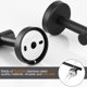 thumbnail image 3 of Juego de accesorios de baño Hinmood de acero inoxidable negro, 10 piezas, 3 of 6