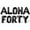 Black, variant on Letter Balloons - ALOHA FORTY 16" Inch Alphabet Letters Foil Mylar Balloon 40th Birthday Party Banner (Gold)