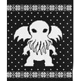 thumbnail image 4 of Old Glory Mens Big Cthulhu Ugly Lovecraft Christmas Sweater Long Sleeve T Shirt, 4 of 6