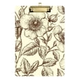 thumbnail image 6 of ALAZA Plastic Clipboard A4 Letter Size Decorative Clipboards for Students Women Men 9" x 12.5" Retro Rose Flower-2, 6 of 6