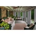 thumbnail image 2 of Pro Space 50" x 96" Indoor/Outdoor Curtains Grommet Curtain (1 panel - Gray), 2 of 8