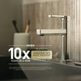 thumbnail image 4 of Moen T393 Chrome Two Handle Deck Mounted Roman Tub Faucet, 4 of 5