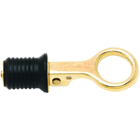 Invincible Marine BR54843 Snap Drain Plug 1-1/4" Brass