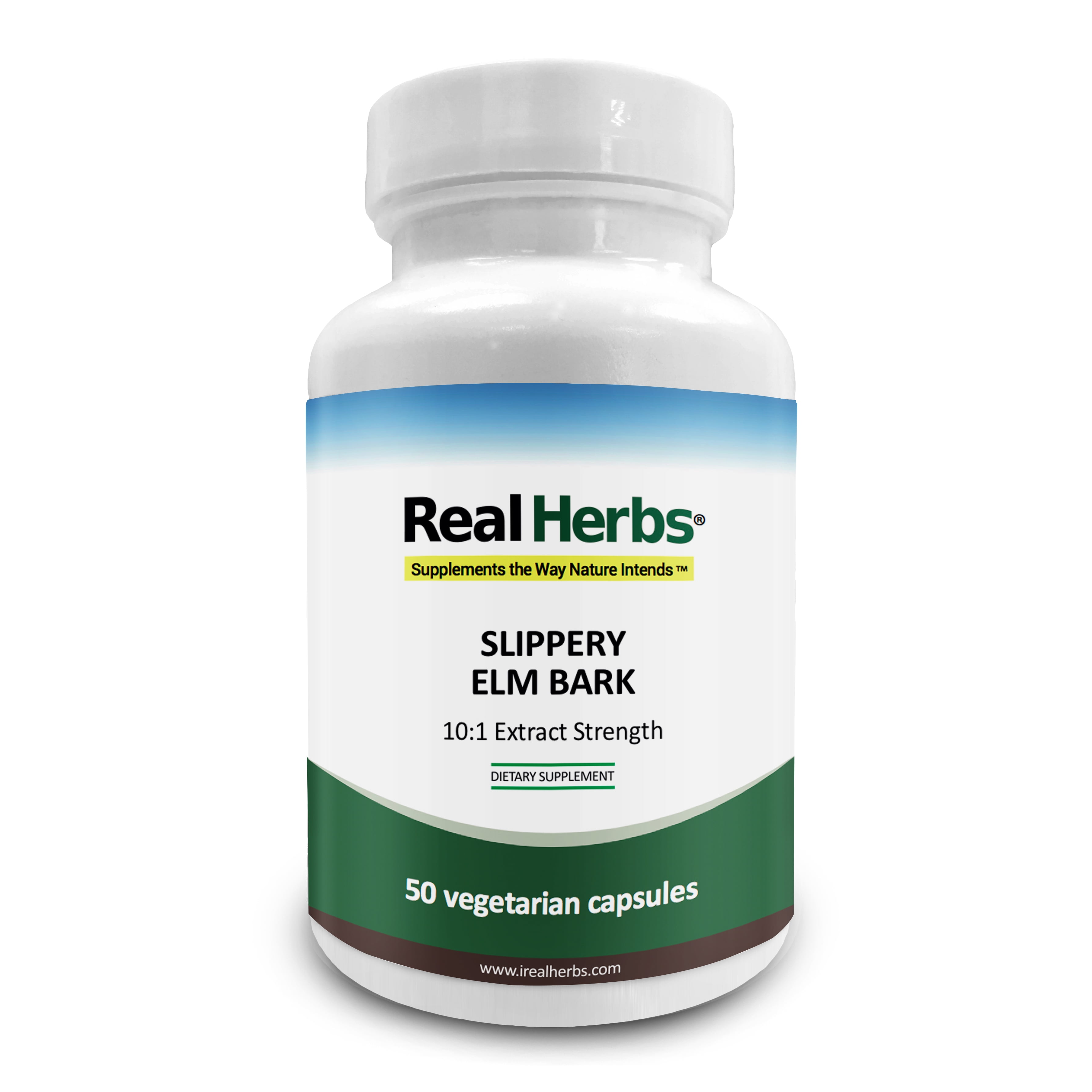 Real Herbs Slippery Elm Bark Extract with 101 Extract Supplement 50
