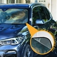 thumbnail image 3 of WOBOGO Wolf Man As An Angel Car Windshield Sunshades Autopilot Lightweight Accordion Sun Visor 57×31.5in, 3 of 8